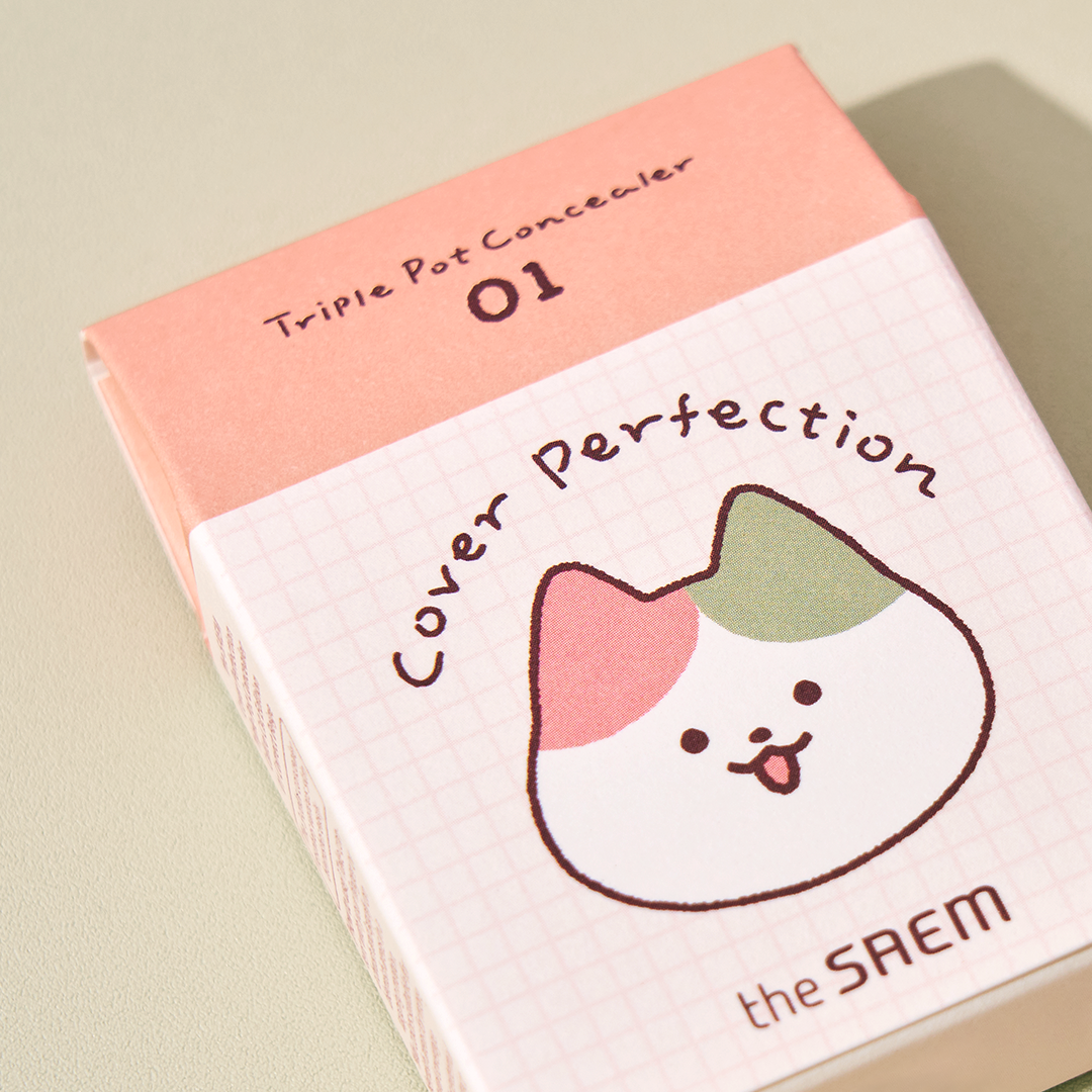 Limited Edition Cat Cover Perfection Triple Pot Concealer
