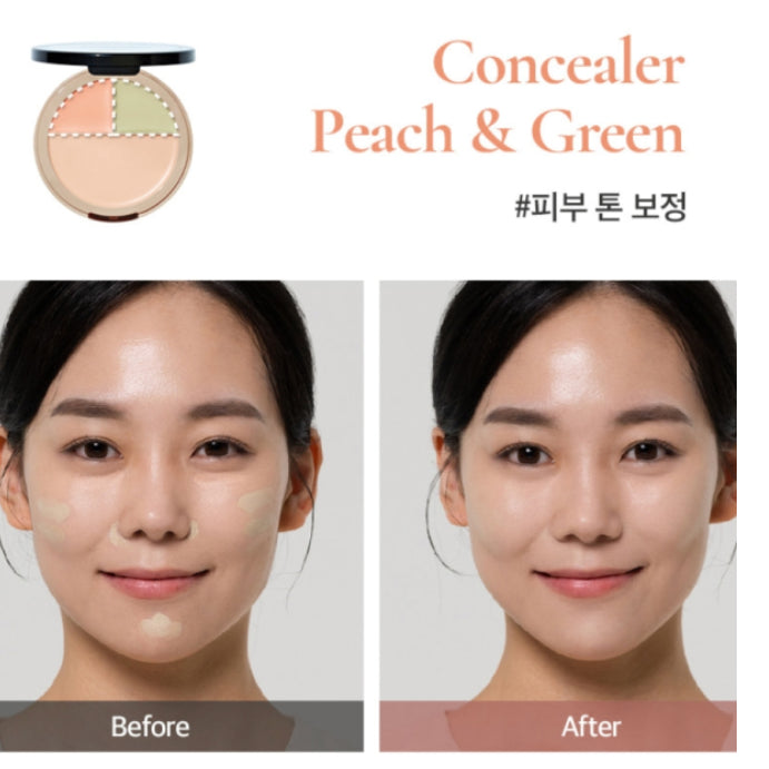 Cover Perfection Triple Foundation Balm Dual + Brush Special Gift Set 13g+4.5g*2