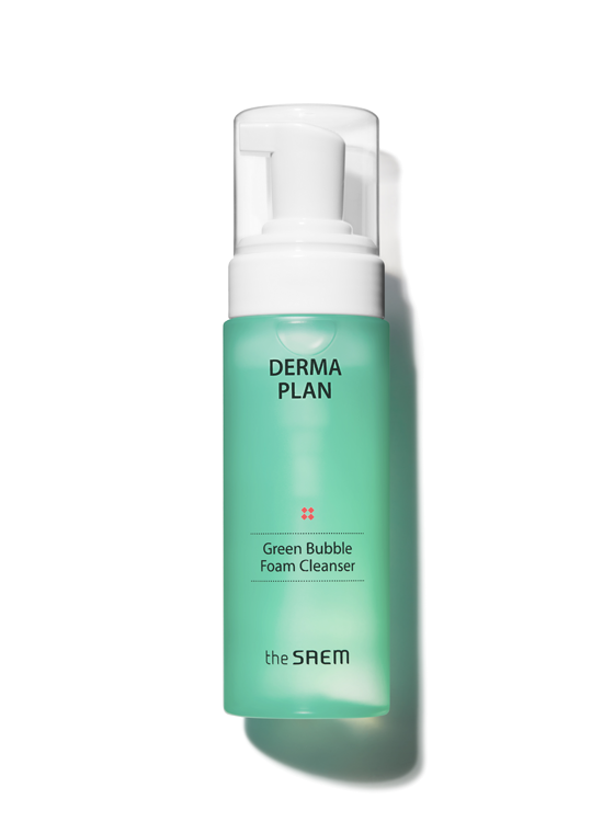 Derma Plan Green Bubble Foam Cleanser 150ml