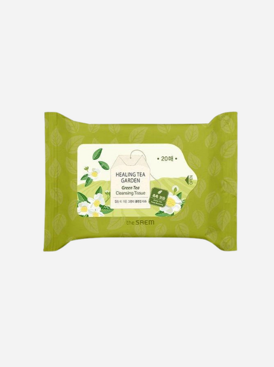 Healing Tea Garden Green Tea Cleansing Tissue 20pcs
