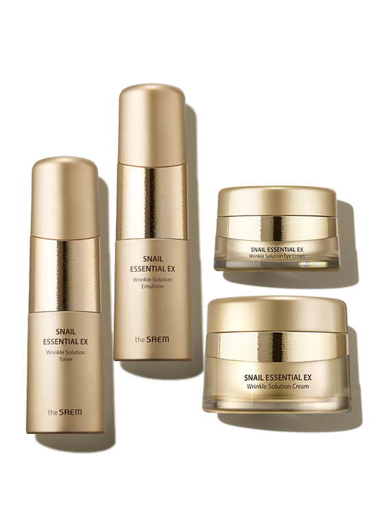 Snail Essential EX Wrinkle Solution Skin Care 3 Set