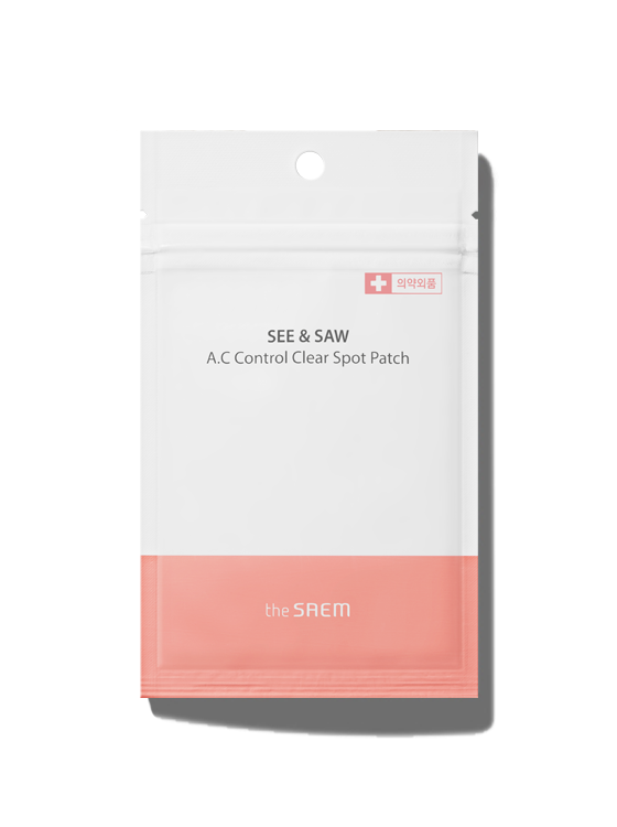 See & Saw A.C Control Clear Spot Patch